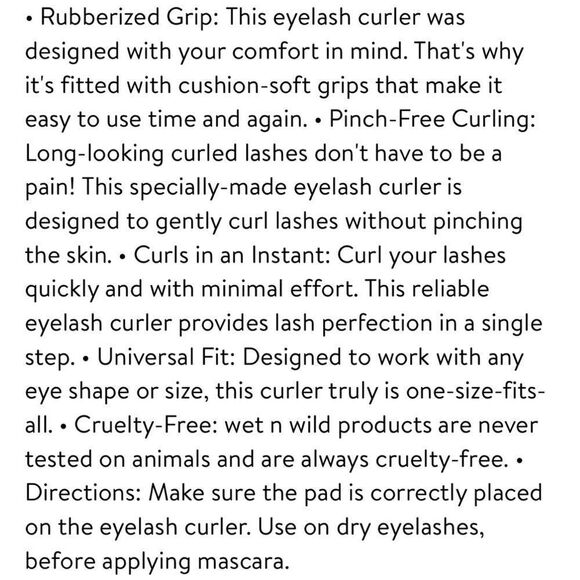 Wet n Wild Peanuts Snoopy Eyelash Curler NWT - Picture 3 of 7